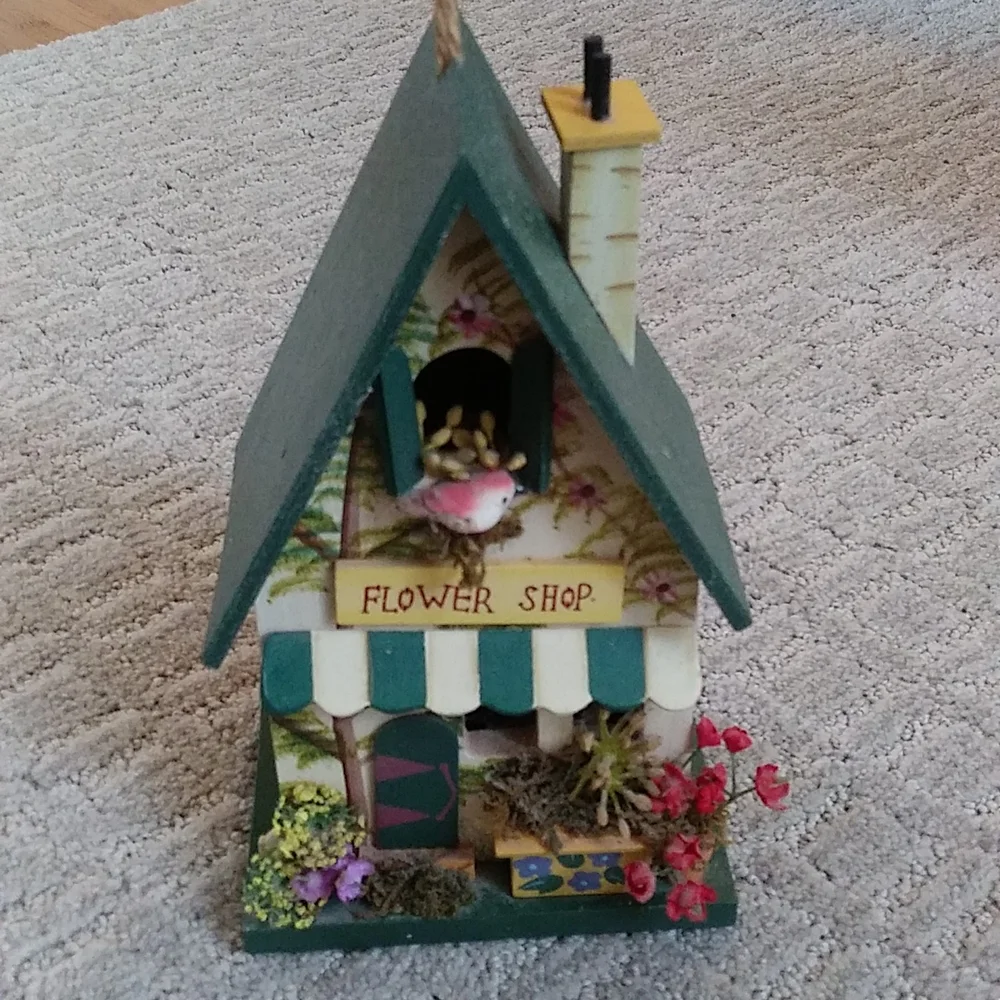 Bird house indoors decorative
